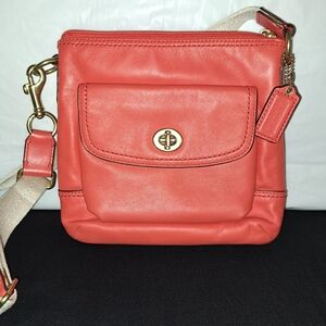 Coach Park Leather Swingpack Crossbody Bag - Like New!!